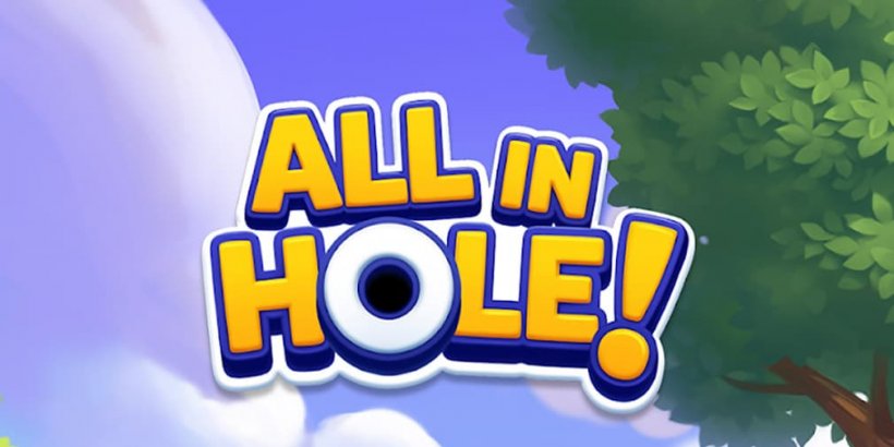All In Hole: Sinkhole Puzzle tasks you with helping a sinkhole collect food