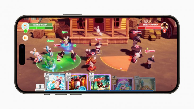 rabbids fighting in a cowboy universe