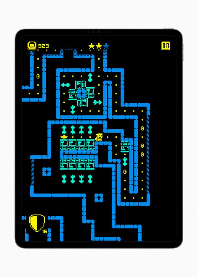 arcade maze of a tomb