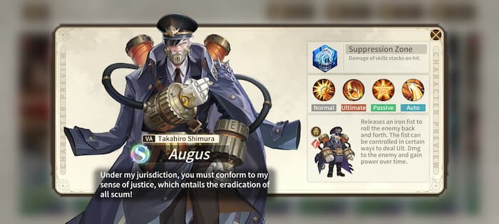 Augus character