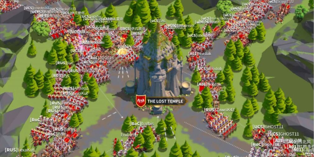 Lost Temple KVK battle