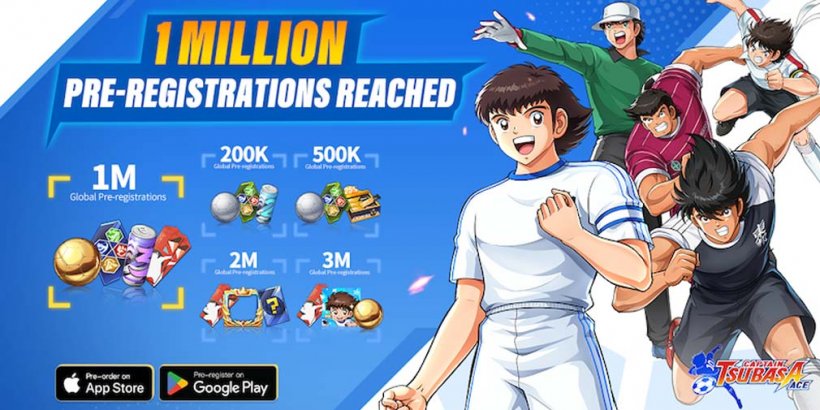 Captain Tsubasa: Ace launches its open beta after surpassing a million pre-registrations