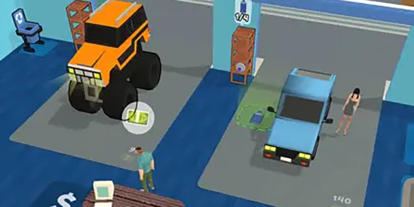 Car Mechanic Garage lets you run an auto repair shop