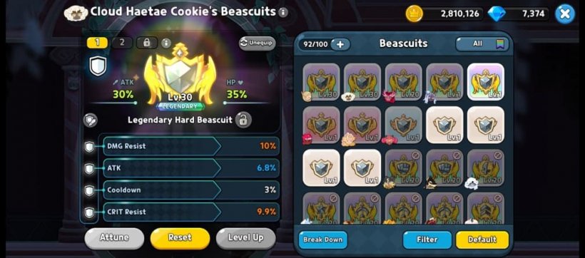 Beascuit setup
