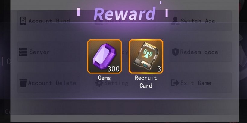 Rewards for redeeming Edenight codes