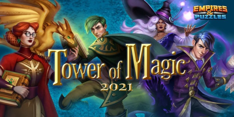 Empires & Puzzles' Tower of Magic event will challenge players to climb many floors from September 15th