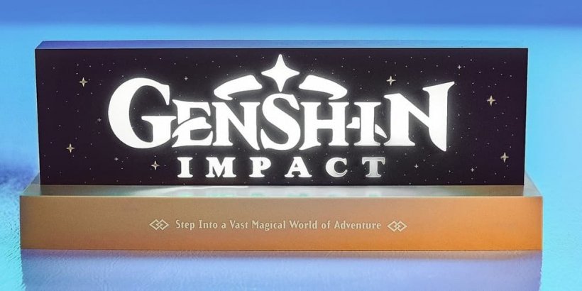 Light up your life with the official Genshin Impact light
