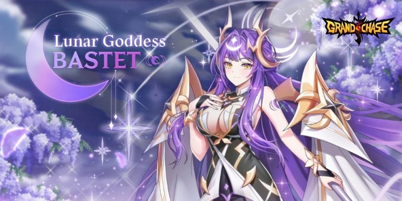 GrandChase welcomes the Lunar Goddess Bastet to the RPG along with a special check-in event