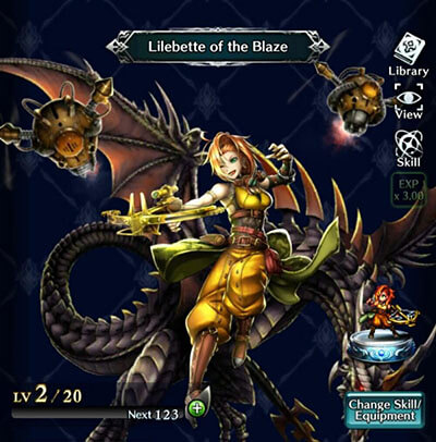 Lilebette at the bottom of Last Cloudia tier list
