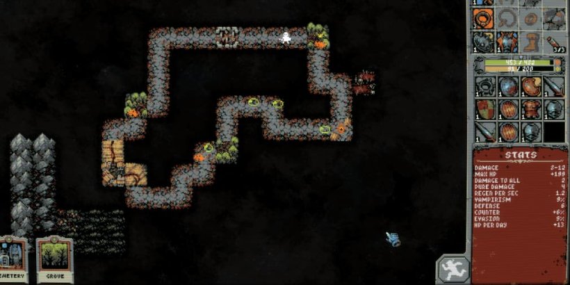 Loop Hero map