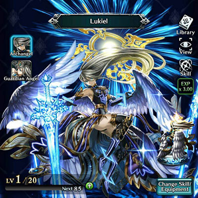 Lukiel character