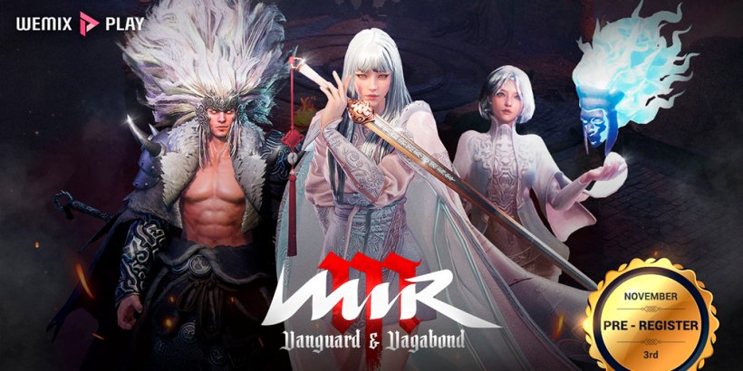 MIR M, the sequel to MIR4 from Wemade, opens pre-registration for the blockchain-based MMORPG