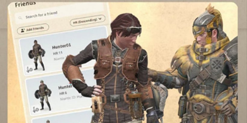Monster Hunter Now referral codes exchange - Add new friends