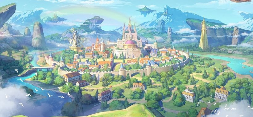 Beautiful landscape in Panilla Saga