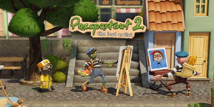 Passpartout 2: The Lost Artist tasks you with rekindling the love for art in your town, out now on iOS and Android