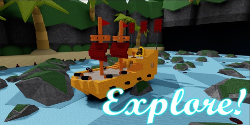 Boat to seek treasures on the sea