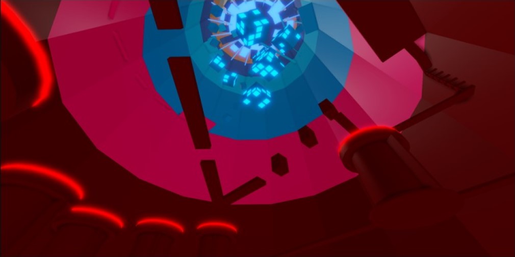 Blocks falling from a tower