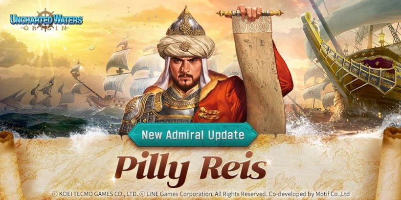 Uncharted Waters Origins adds new admiral in latest update