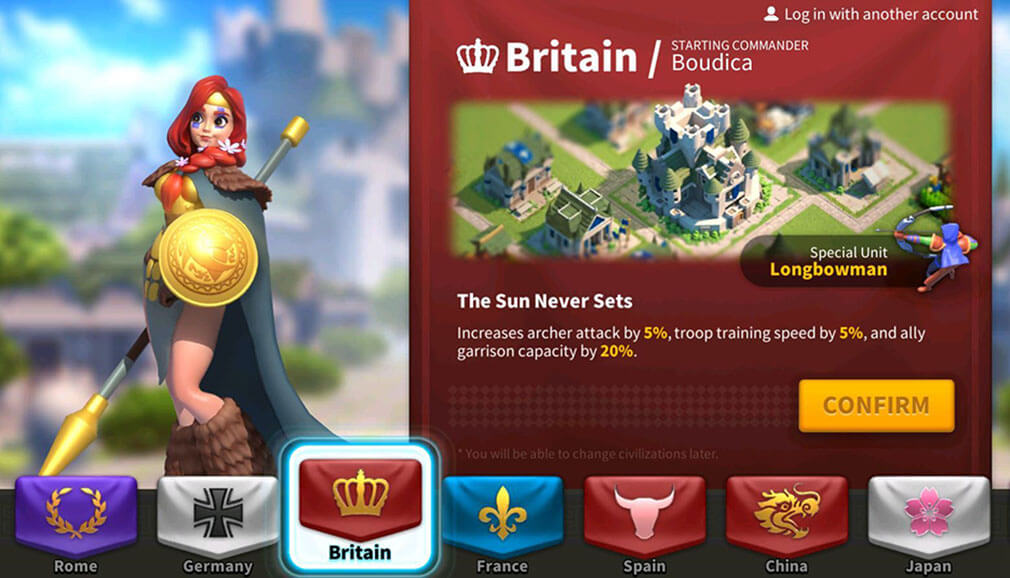Rise of Kingdoms - Britain