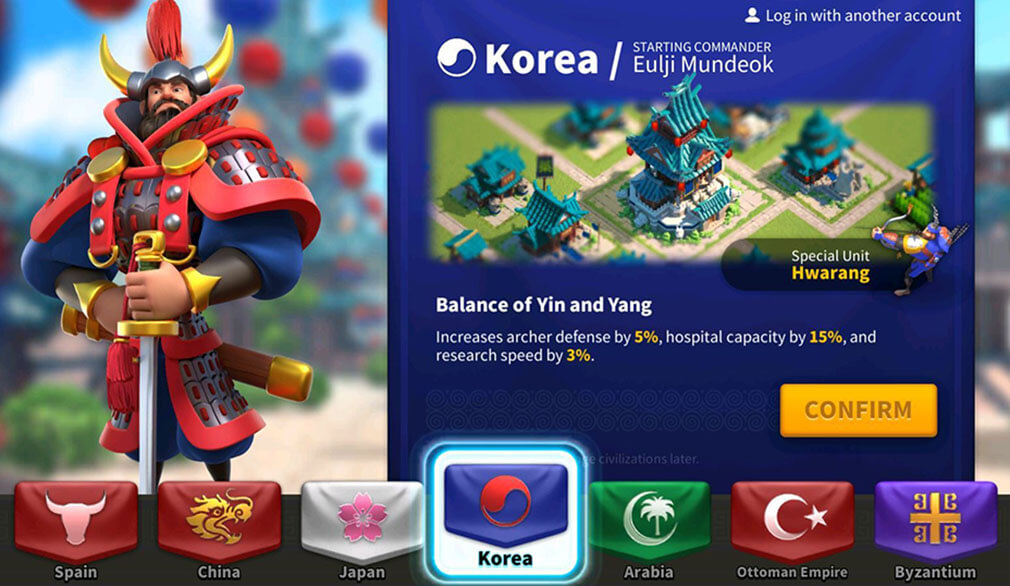 Rise of Kingdoms- Korea