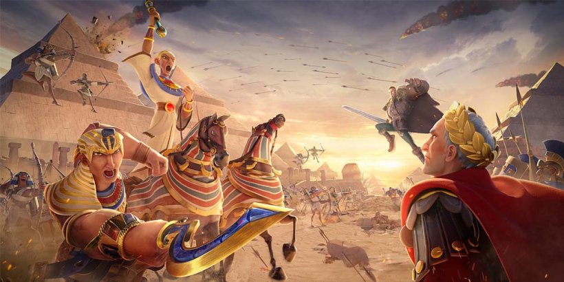 Rise of Kingdoms adds Ancient Egypt to its roster of kingdoms, along with three new leaders