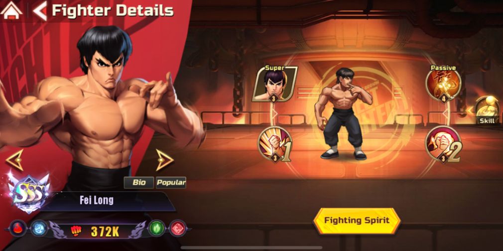 Fei Long character