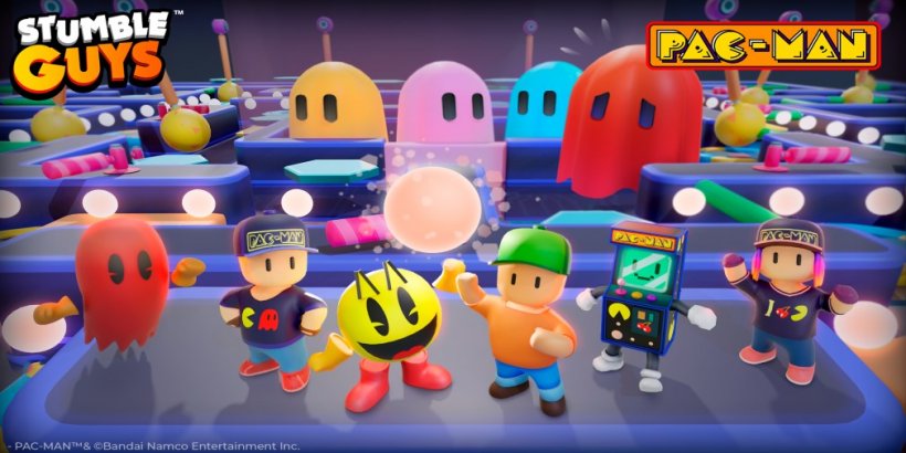 Stumble Guys is collaborating with PAC-MAN for an unforgettable event
