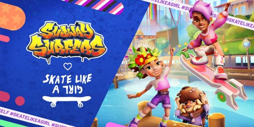 Sybo partners with Skate like a Girl to champion LGBTQIA+ players in Subway Surfers