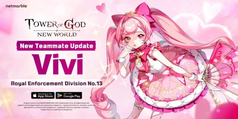Tower of God: New World releases new update with the Zahard Royal Enforcement combatant Vivi