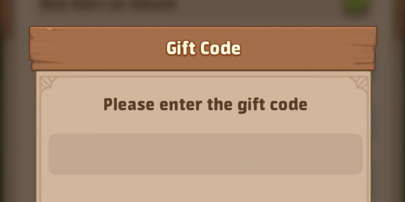 Window in Top Codes where you can redeem gift codes