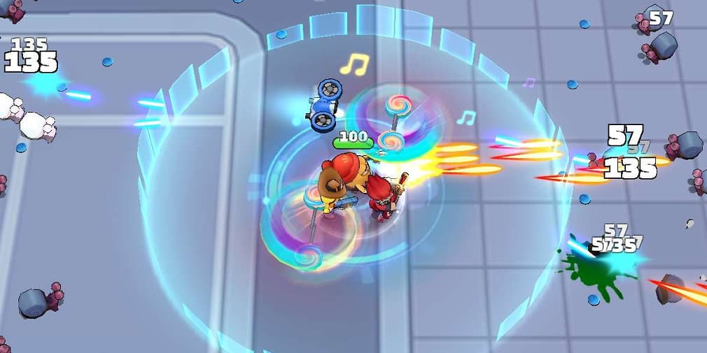 Zombie snails trying to attack your team